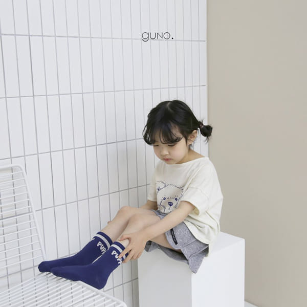 GUNO - Korean Children Fashion - #Kfashion4kids - Bear Tee - 10