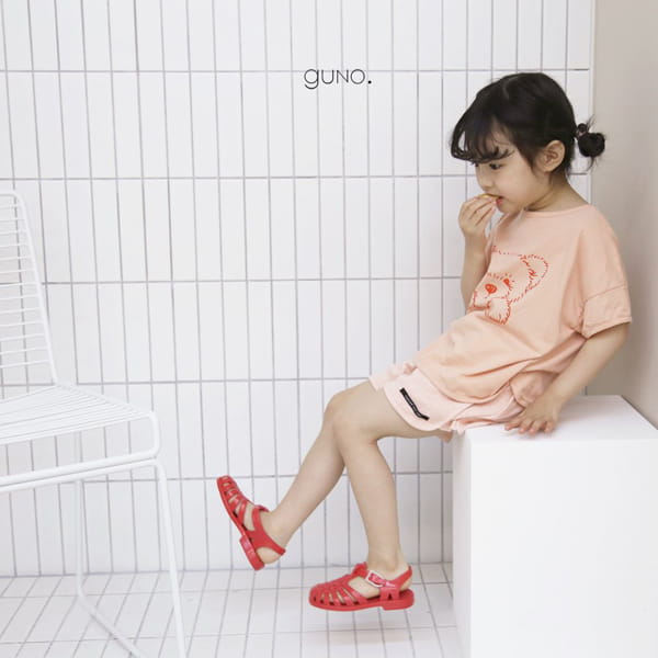 GUNO - Korean Children Fashion - #Kfashion4kids - Bear Tee - 5