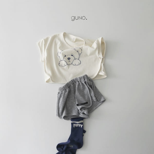 GUNO - Korean Children Fashion - #Kfashion4kids - Bear Tee - 6