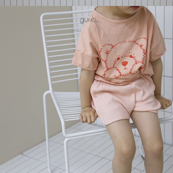 GUNO - Korean Children Fashion - #Kfashion4kids - Bear Tee - 9