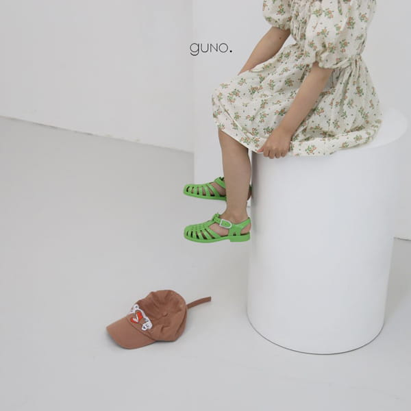 GUNO - Korean Children Fashion - #Kfashion4kids - Wild Flower One-piece - 7