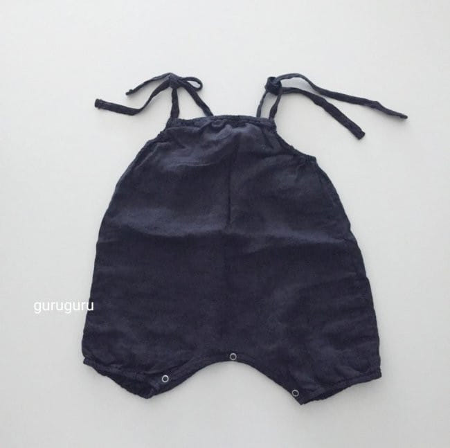 GURU GURU - Korean Children Fashion - #Kfashion4kids - Linen String Bodysuit - 5