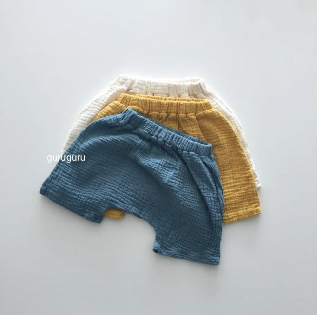 GURU GURU - Korean Children Fashion - #Kfashion4kids - Baby Baggy Shorts - 4