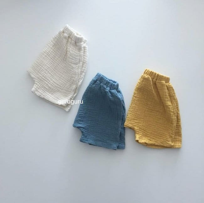 GURU GURU - Korean Children Fashion - #Kfashion4kids - Baby Baggy Shorts - 5