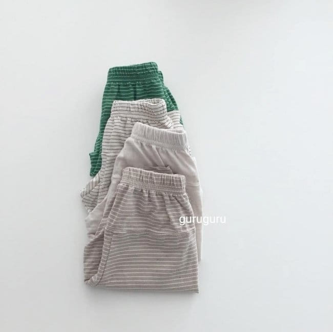 GURU GURU - Korean Children Fashion - #Kfashion4kids - Slit Pants - 6