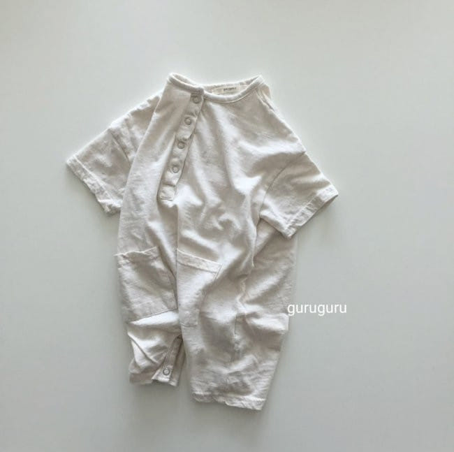 GURU GURU - Korean Children Fashion - #Kfashion4kids - Stripes Boxy Bodysuit - 2
