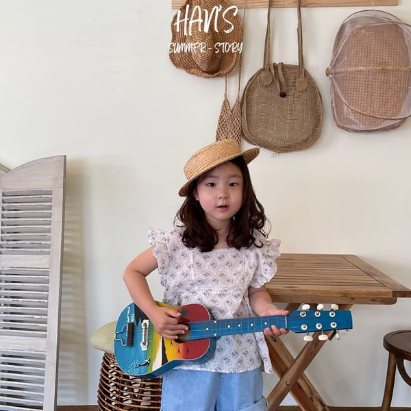HAN'S - Korean Children Fashion - #Kfashion4kids - Vintage Heart Blouse - 2