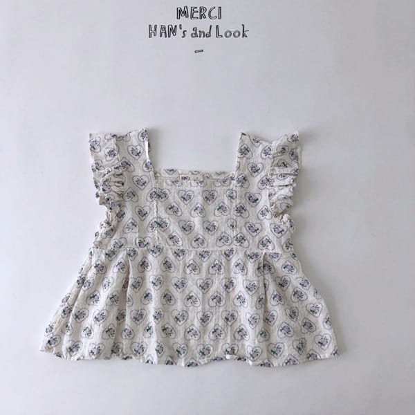 HAN'S - Korean Children Fashion - #Kfashion4kids - Vintage Heart Blouse - 8
