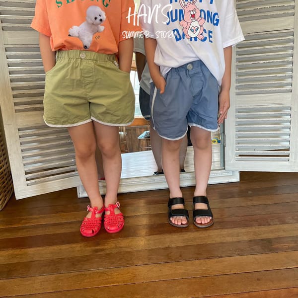 HAN'S - Korean Children Fashion - #Kfashion4kids - Rappa Shorts