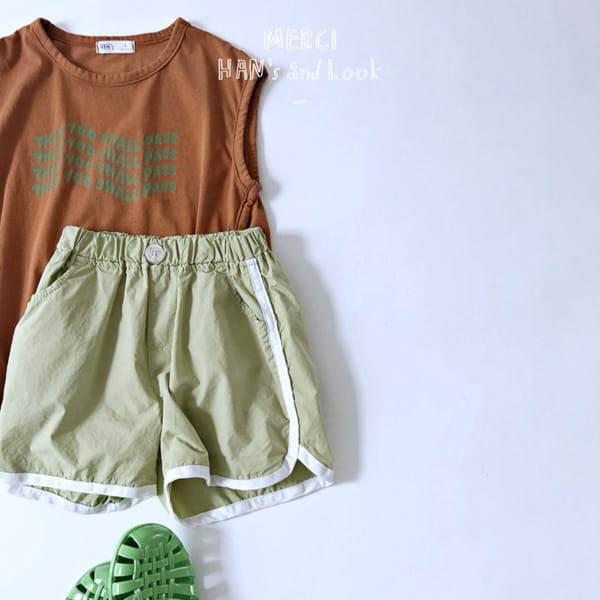 HAN'S - Korean Children Fashion - #Kfashion4kids - Rappa Shorts - 10
