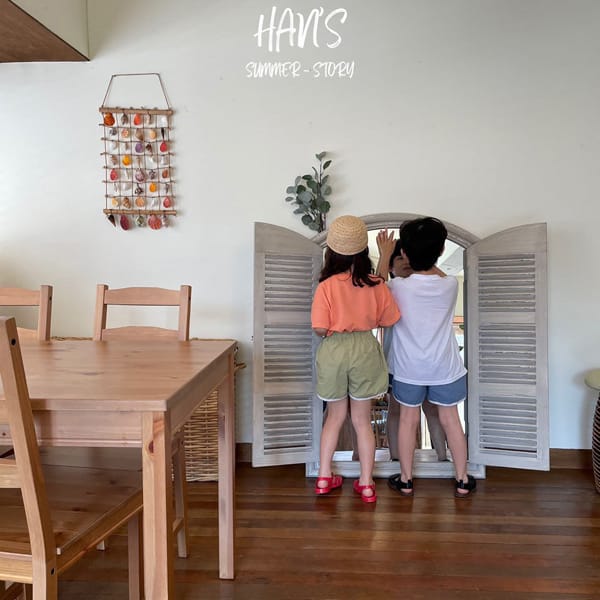 HAN'S - Korean Children Fashion - #Kfashion4kids - Rappa Shorts - 2