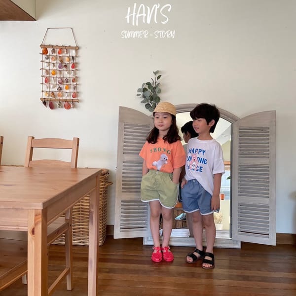 HAN'S - Korean Children Fashion - #Kfashion4kids - Rappa Shorts - 4
