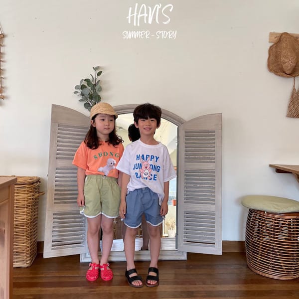 HAN'S - Korean Children Fashion - #Kfashion4kids - Rappa Shorts - 5
