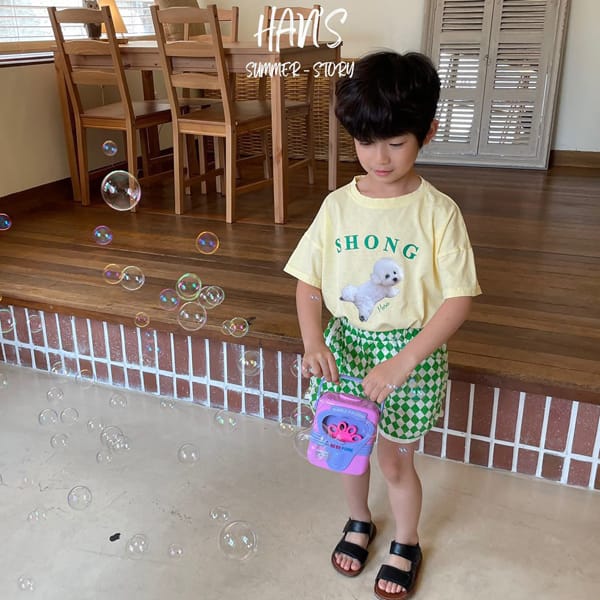 HAN'S - Korean Children Fashion - #Kfashion4kids - Fly Bichon Tee - 3