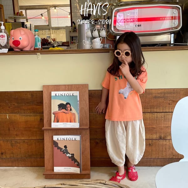 HAN'S - Korean Children Fashion - #Kfashion4kids - Fly Bichon Tee - 8