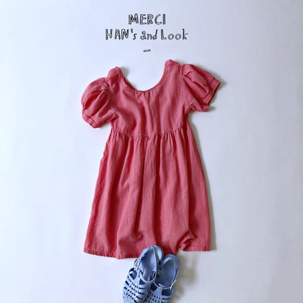HAN'S - Korean Children Fashion - #Kfashion4kids - Flower One-piece - 10