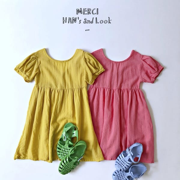 HAN'S - Korean Children Fashion - #Kfashion4kids - Flower One-piece - 11