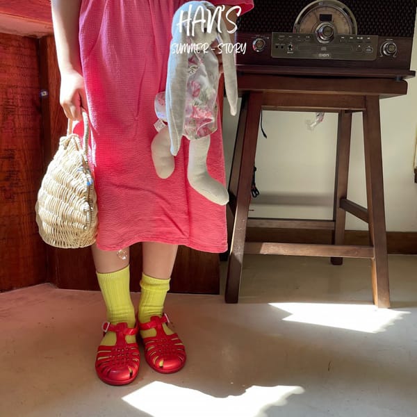 HAN'S - Korean Children Fashion - #Kfashion4kids - Flower One-piece - 3