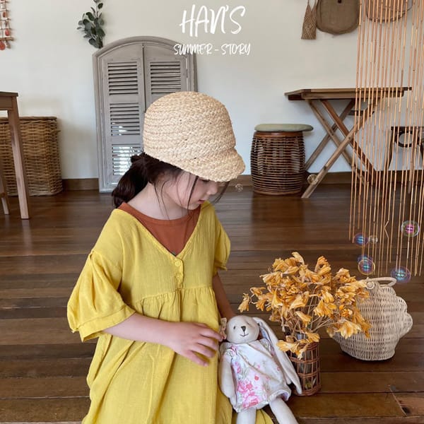 HAN'S - Korean Children Fashion - #Kfashion4kids - Flower One-piece - 6