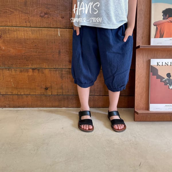 HAN'S - Korean Children Fashion - #Kfashion4kids - Pumpkin Emboss Pants