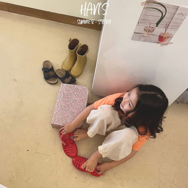 HAN'S - Korean Children Fashion - #Kfashion4kids - Jar Lace Pants - 5