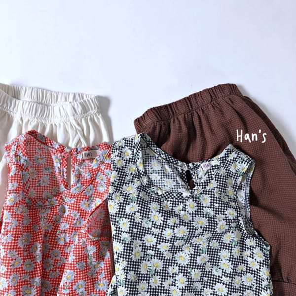 HAN'S - Korean Children Fashion - #Kfashion4kids - Play Sleeveless Blouse - 10