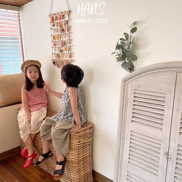 HAN'S - Korean Children Fashion - #Kfashion4kids - Play Sleeveless Blouse - 3