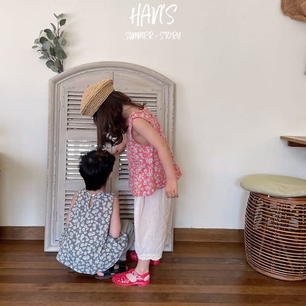 HAN'S - Korean Children Fashion - #Kfashion4kids - Play Sleeveless Blouse - 4