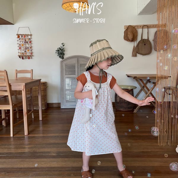 HAN'S - Korean Children Fashion - #Kfashion4kids - Toshon Sleeveless One-piece