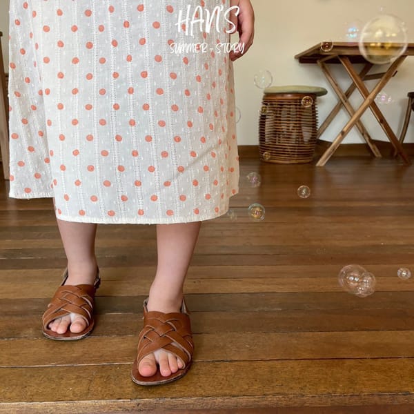 HAN'S - Korean Children Fashion - #Kfashion4kids - Toshon Sleeveless One-piece - 6