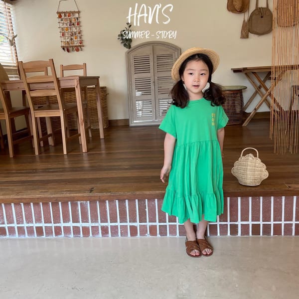 HAN'S - Korean Children Fashion - #Kfashion4kids - Flutter Dress