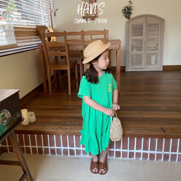 HAN'S - Korean Children Fashion - #Kfashion4kids - Flutter Dress - 3