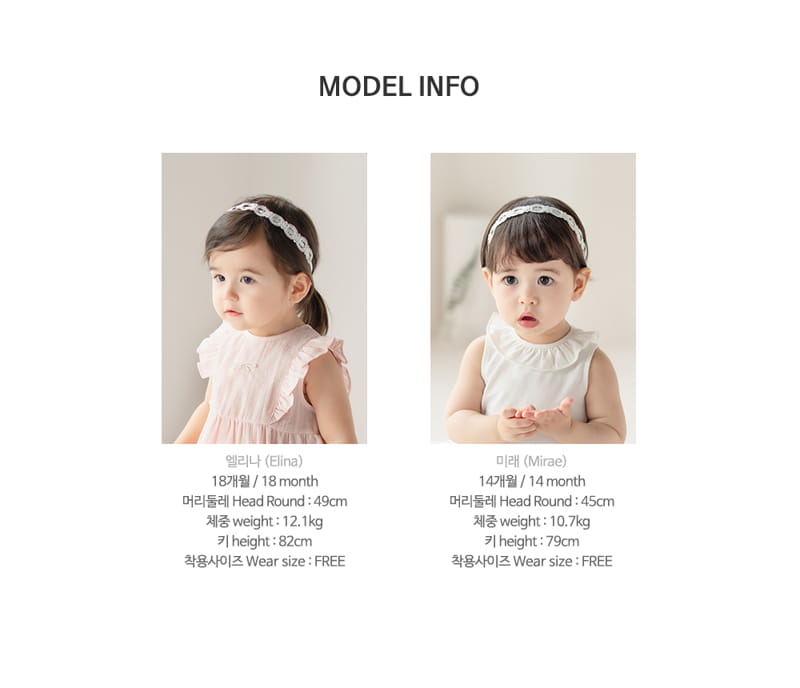 HAPPY PRINCE - Korean Children Fashion - #Kfashion4kids - Lia Hairband [set of 5] - 10