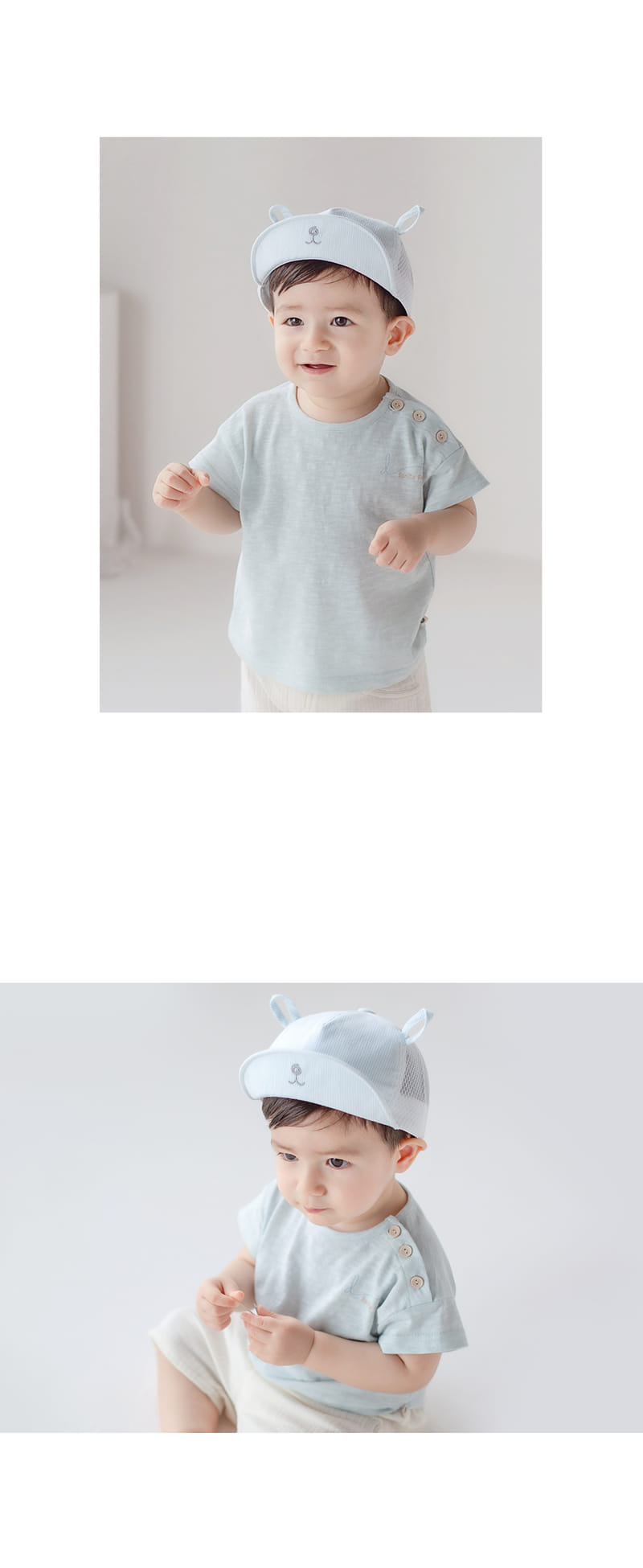 HAPPY PRINCE - Korean Children Fashion - #Kfashion4kids - Dinoa Summer Cap - 6