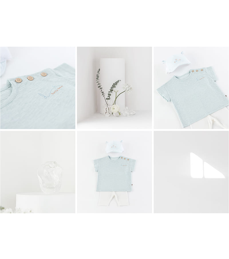HAPPY PRINCE - Korean Children Fashion - #Kfashion4kids - Dinoa Slub Tee - 5