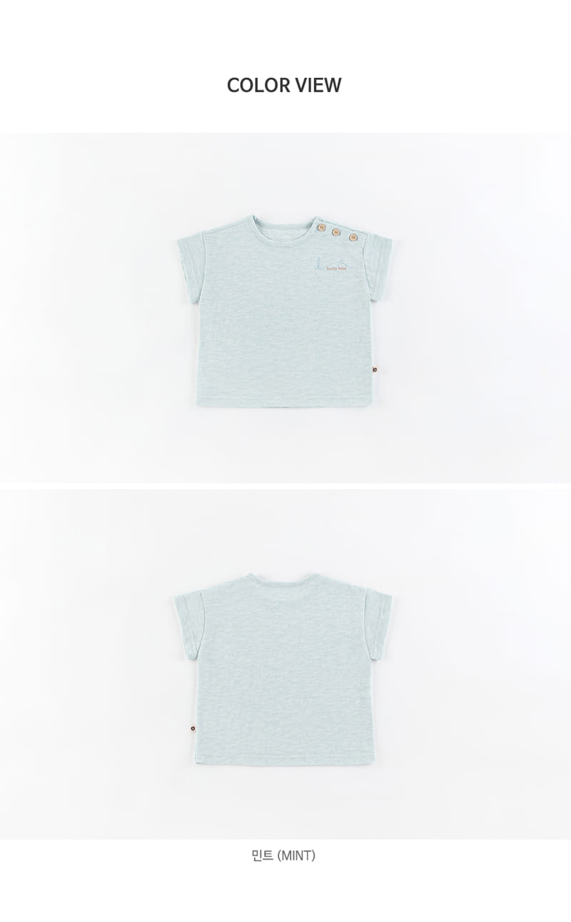 HAPPY PRINCE - Korean Children Fashion - #Kfashion4kids - Dinoa Slub Tee - 8