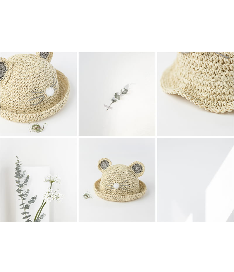 HAPPY PRINCE - Korean Children Fashion - #Kfashion4kids - Noel Straw Fedora - 5