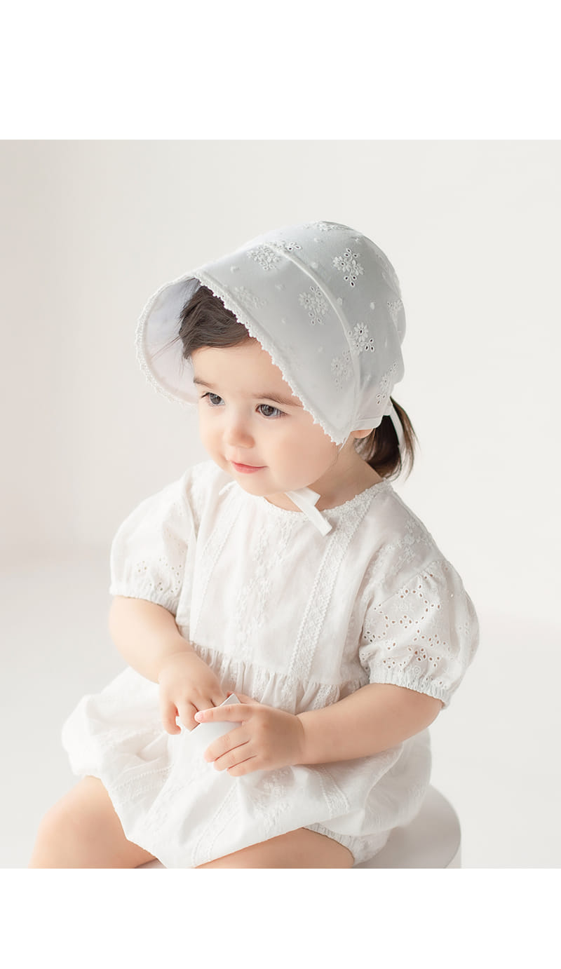 HAPPY PRINCE - Korean Children Fashion - #Kfashion4kids - Elena Lace Bonnet