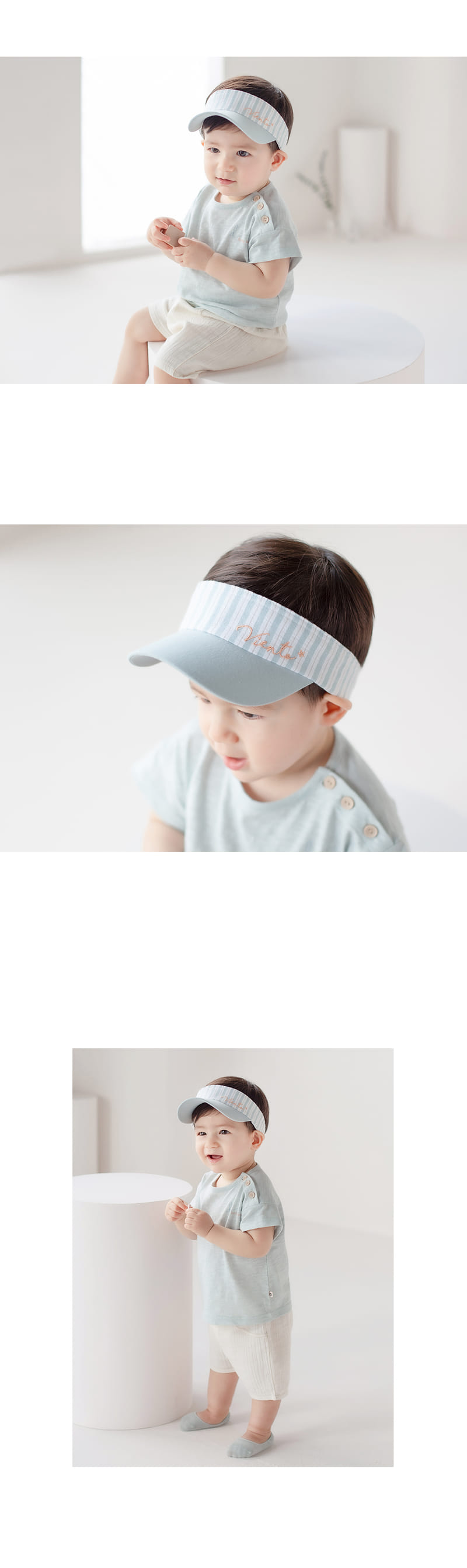HAPPY PRINCE - Korean Children Fashion - #Kfashion4kids - Mer Sun Cap - 4