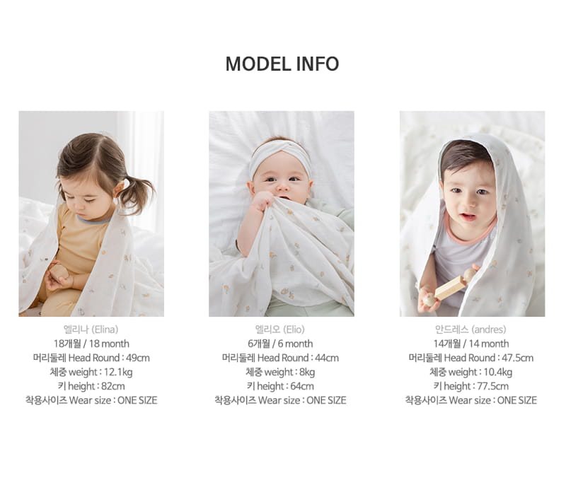 HAPPY PRINCE - Korean Children Fashion - #Kfashion4kids - Fruity Bambo Blanket - 10