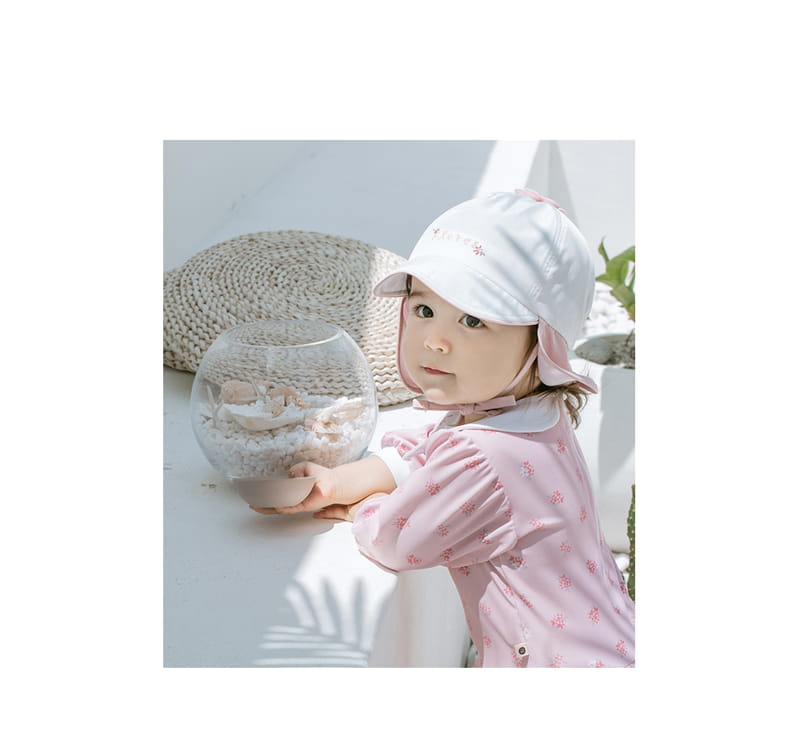 HAPPY PRINCE - Korean Children Fashion - #Kfashion4kids - Flores Flap Cap - 2