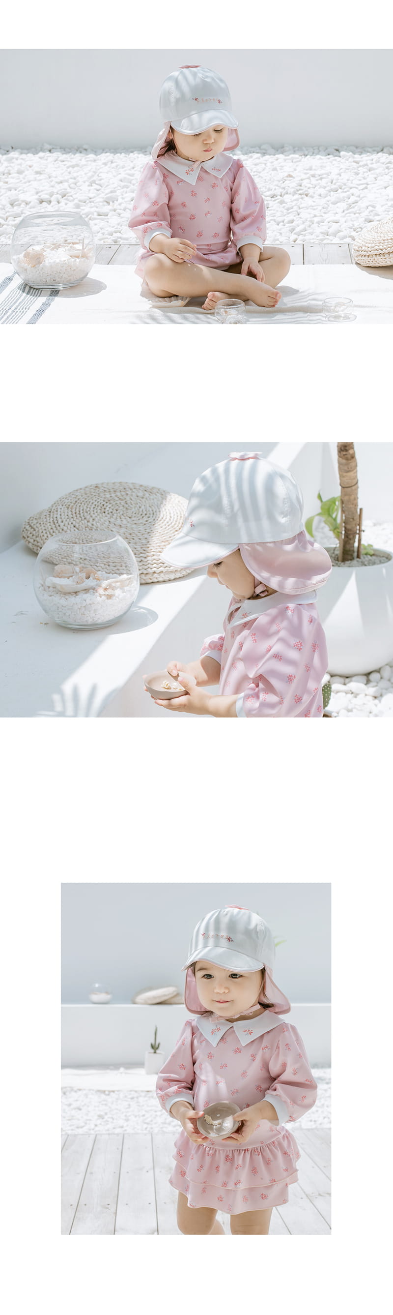 HAPPY PRINCE - Korean Children Fashion - #Kfashion4kids - Flores Flap Cap - 4