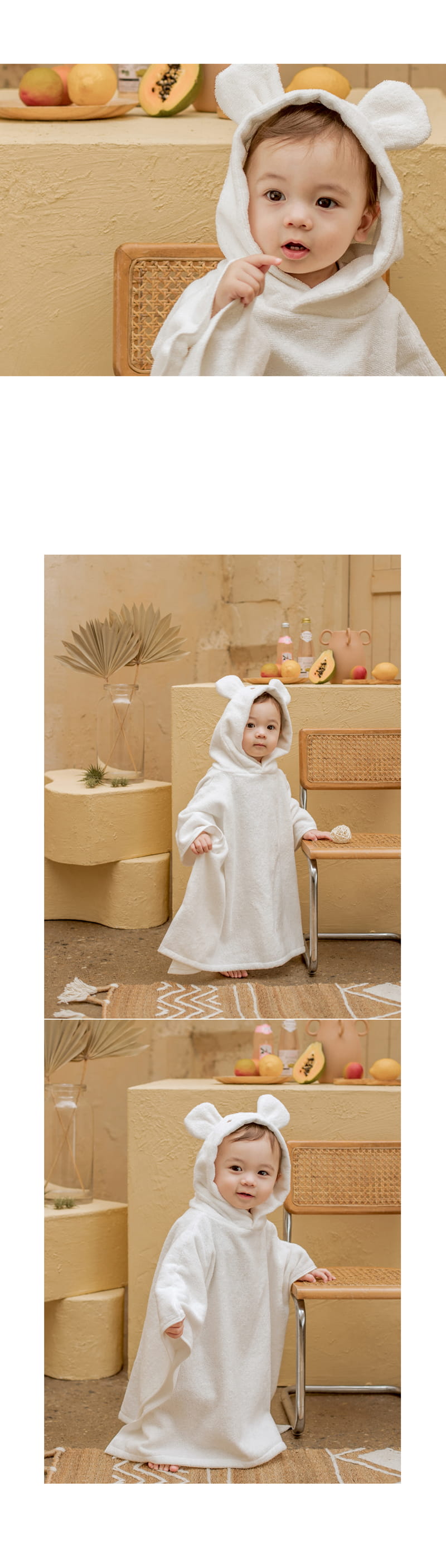 HAPPY PRINCE - Korean Children Fashion - #Kfashion4kids - Bear Bath Gown - 6