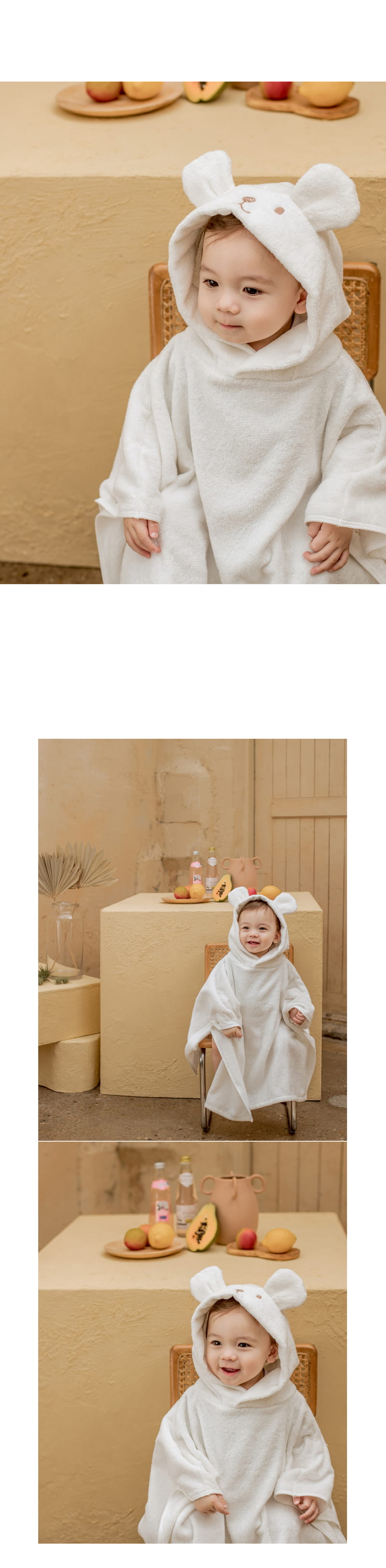 HAPPY PRINCE - Korean Children Fashion - #Kfashion4kids - Bear Bath Gown - 7