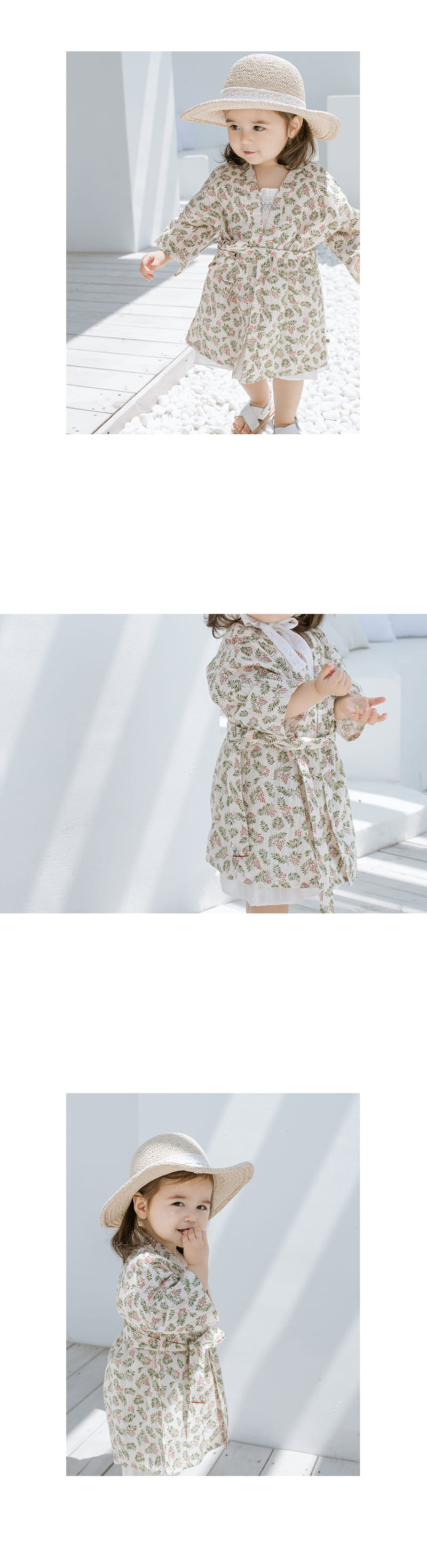 HAPPY PRINCE - Korean Children Fashion - #Kfashion4kids - Hose Baby Robe - 4
