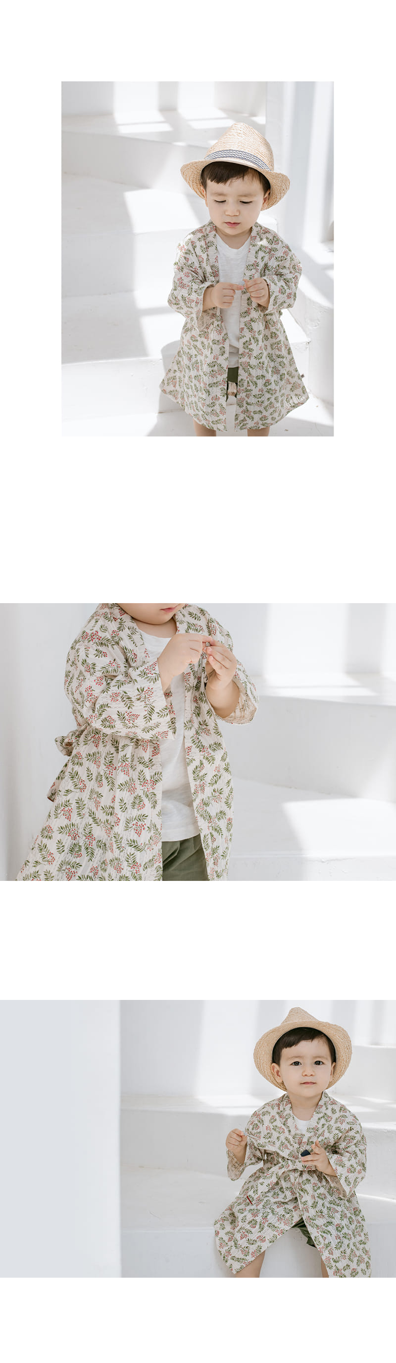 HAPPY PRINCE - Korean Children Fashion - #Kfashion4kids - Hose Baby Robe - 6