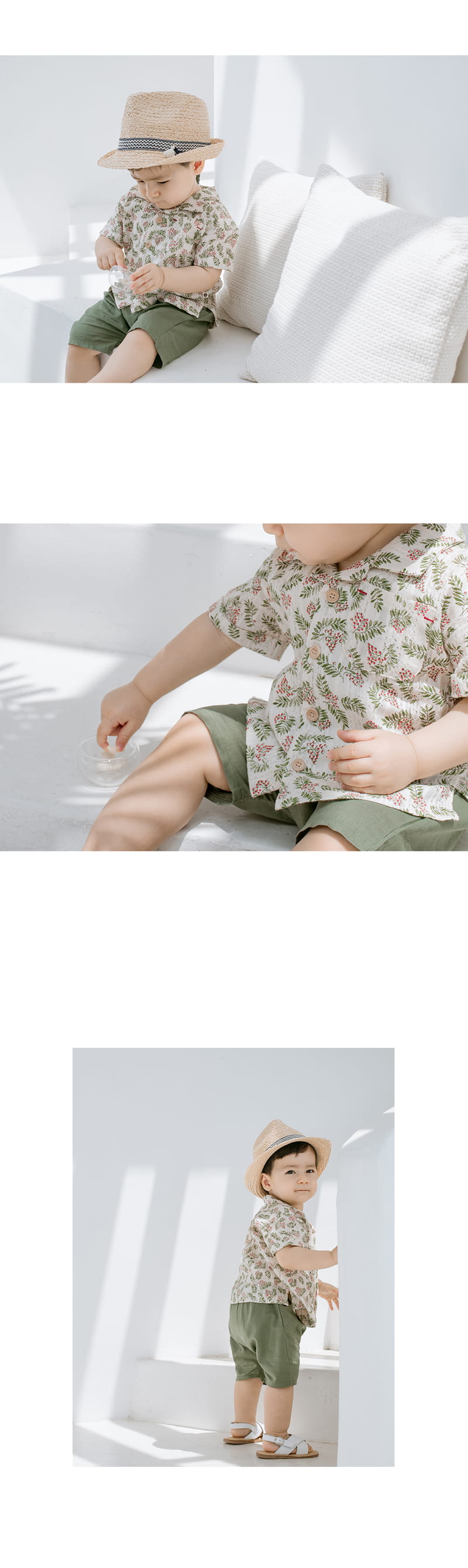 HAPPY PRINCE - Korean Children Fashion - #Kfashion4kids - Hose Top Bottom Set - 4