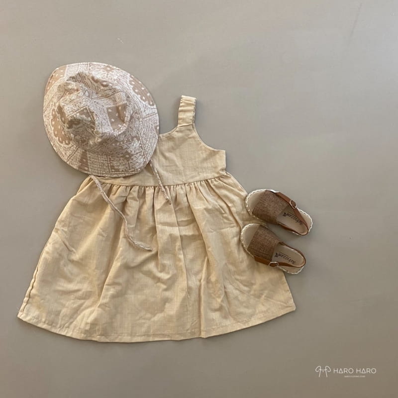 HARO HARO - Korean Children Fashion - #Kfashion4kids - Ggu An Ggu Sleeveless One-piece