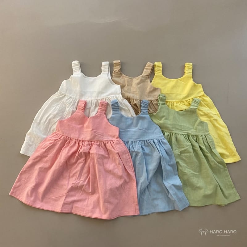 HARO HARO - Korean Children Fashion - #Kfashion4kids - Ggu An Ggu Sleeveless One-piece - 3