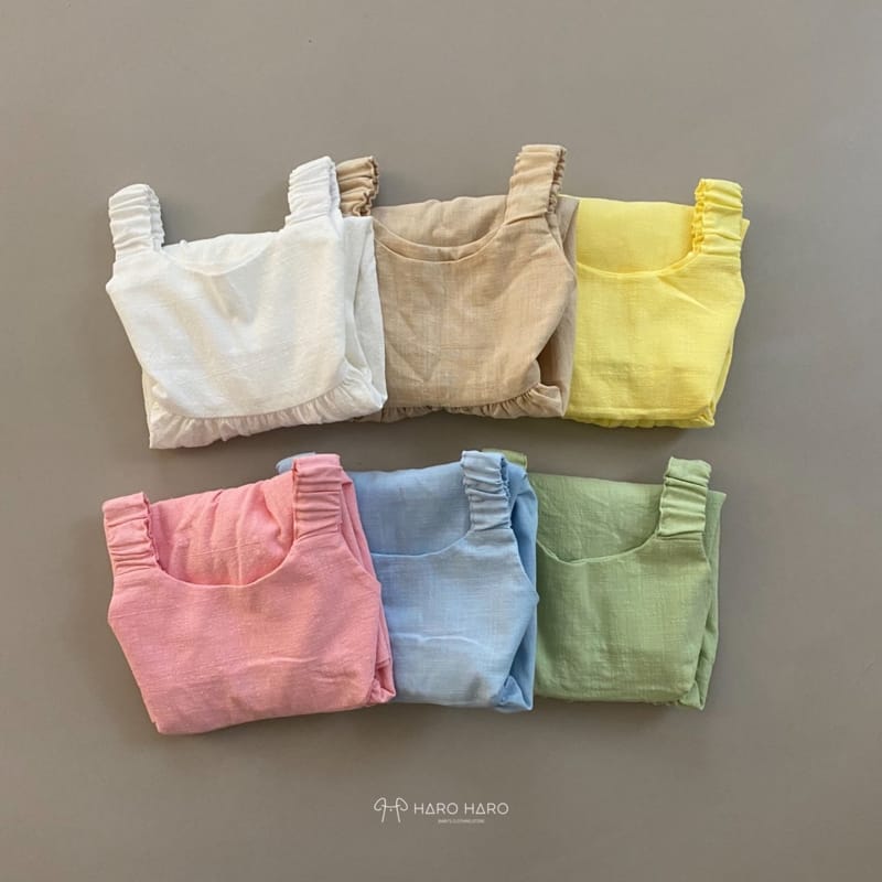 HARO HARO - Korean Children Fashion - #Kfashion4kids - Ggu An Ggu Sleeveless One-piece - 4